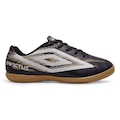 Chuteira Futsal Adulto Umbro Invictus Jr PRETO/OURO