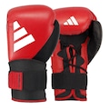 Luva de Boxe adidas Hybrid 250 NL Fixação Dupla VERMELHO/BRANCO