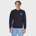 Blusão de Moletom Rip Curl Wetsuit Icon Crew Masculino PRETO