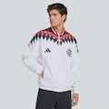 Jaqueta do Flamengo adidas ST Masculina BRANCO