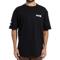 Camiseta Especial Hurley Block Party Max Fit Masculina PRETO
