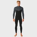 Long John Rip Curl E-Bomb 3/2 mm Chest Zip Charcoal Grey Importado - Masculino CINZA