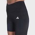 Short adidas Treino Básico Com Bolso - Feminino PRETO