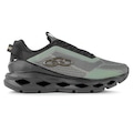 Tênis Masculino Olympikus Caminhada VERDE/PRETO