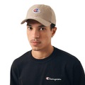 Boné Champion Baseball Six Panel Com Logo 3D BEGE