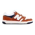 Tênis Unissex New Balance 480 Low LARANJA/AZUL ESC
