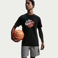 Camiseta Nike Asbury VRDNA Masculina PRETO/VERMELHO