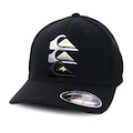 Boné Quiksilver Emb Three Logo PRETO