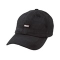 Boné High 6 Panel Logo Line Washed PRETO