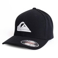 Boné Quiksilver Textured High Logo PRETO