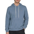 Blusão de Moletom Canguru Quiksilver Transfer Square Masculino AZUL