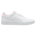 Tênis Feminino Puma Court Lally BRANCO/ROSA
