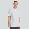 Camiseta Tennis adidas Club Henley Masculina BRANCO