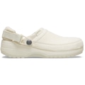Sandália Unissex Crocs Classic Crafted Vegan Suede Clog SUMMIT BRANCO
