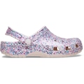 Sandália Crocs Classic Dazzle Glitter Clog K Cocoa Cream Infantil BEGE