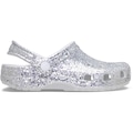 Sandália Crocs Classic Dazzle Glitter Clog K Silver Infantil CINZA