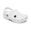 Jibbitz™ Pirâmide Preta e Prata Único - Unissex BRANCO