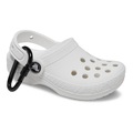 Chaveiro Crocs Classic Clog Pouch Bag - Unissex BRANCO