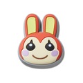 Jibbitz™ Crocs Animal Crossing Bunnie UNICO - Unissex BRANCO