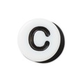 Jibbitz™ Crocs Letra C Pequena UNICO - Unissex BRANCO