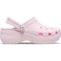 Sandália Crocs Classic Platform Pearl Clog - Feminino ROSA CLARO