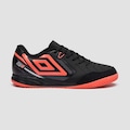 Chuteira Futsal Adulto Umbro Pro 5 Bump Club PRETO/VERMELHO