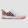 Chuteira Futsal Adulto Umbro Pro 5 Bump BRANCO/CINZA CLARO
