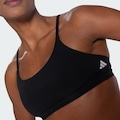 Top Esportivo adidas LS Feminino PRETO/BRANCO