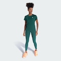 Camiseta Poliéster Adidas Feminina VERDE/BRANCO