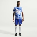Camisa Chelsea Nike Pré-Jogo Masculina AZUL CLA/BRANCO
