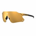 Óculos de Sol esportivo HB Quad X 2.0 Gold Chrome espelhado OURO