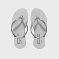 Chinelo Colcci Glitter Basic Feminino BRANCO