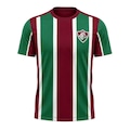 Camisa do Fluminense Somar Tricolor Listrada Braziline - Masculina VERMELHO/VERDE