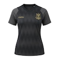 Camisa do Flamengo Energia Raglan Gold Braziline - Feminina PRETO