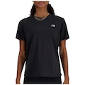 Camiseta New Balance Athletics Run Feminina PRETO