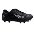 Chuteira de Campo Adulto Diavolo Classic Udinese Couro PRETO