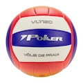 Bola Volei de Praia Poker VLT 120 Training II AZUL/VERMELHO