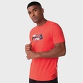 Camiseta Fila F Itália Masculina VERMELHO