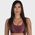 Top Selene 3d Com Bojo Removivel Bordo Feminino VINHO