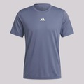Camiseta adidas Trail Essentials 3S Masculina AZUL ESCURO