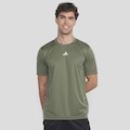 Camiseta adidas Own The Run Basic Masculina VERDE