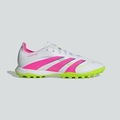 Chuteira Society Adulto adidas Predator League BRANCO/ROSA