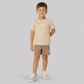 Conjunto adidas Essentials Infantil MARROM