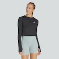 Camiseta Manga Longa adidas Essentials Feminina PRETO