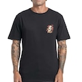 Camiseta Hurley Surf Skull SM27 Masculina PRETO