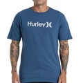 Camiseta Hurley O&O Solid Over SM27 Masculina AZUL ESCURO