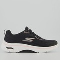 Tênis Feminino Skechers Go Walk Arch Fit 2.0 PRETO