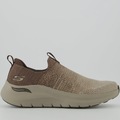 Tênis Masculino Skechers Arch Fit 2.0 MARROM