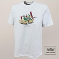 T-Shirt Oversized Fluminense Taxi - Liga Retrô - Masculina BRANCO