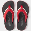 Chinelo Kenner Kivah Line Colors Masculino VERMELHO